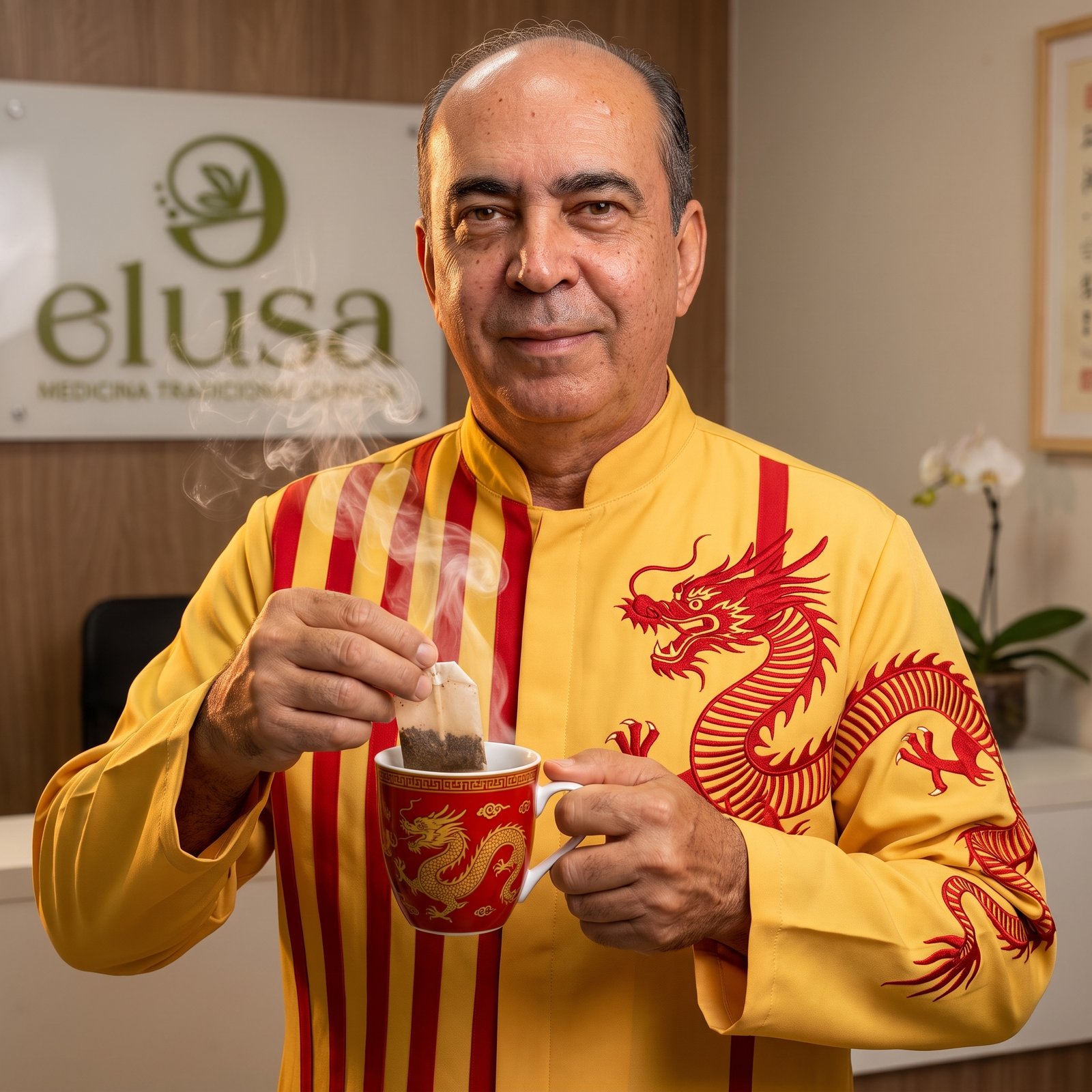 Logo da Clínica Elusa de Fitoterapia Chinesa em Lourdes, Belo Horizonte